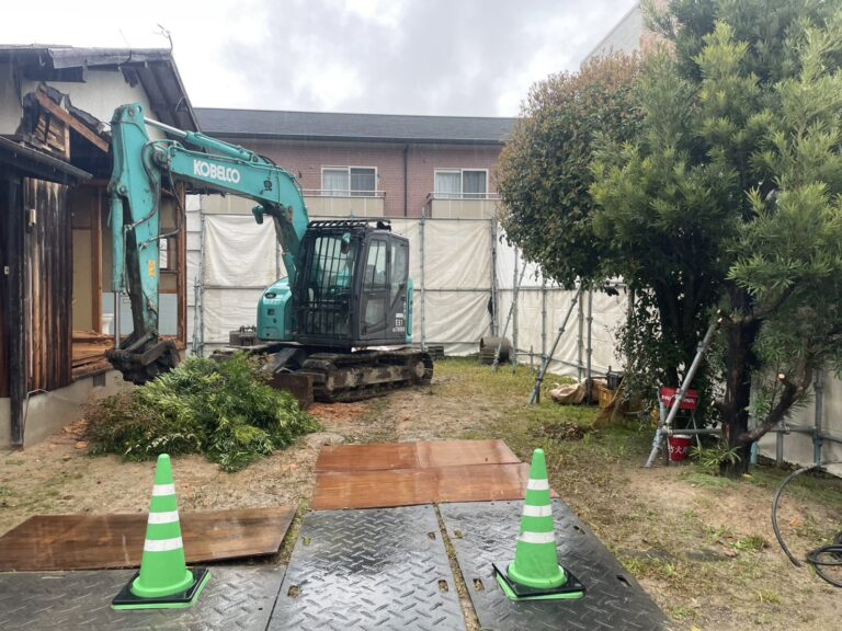 【福岡市早良区】賀茂にて解体工事がいよいよ着工！重機を投入し、近隣への配慮を徹底しながら工事スタートです🚜✨