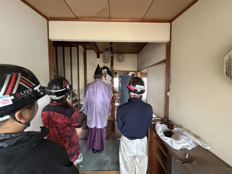 【福岡県糟屋郡志免町】解体の前に、井戸へ『水神上げ』のお祓いを｜長年の感謝を込めて🙏
