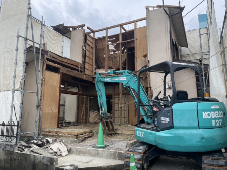 【福岡市早良区】原の木造住宅、解体工事が進んでいます🏠｜現場レポート