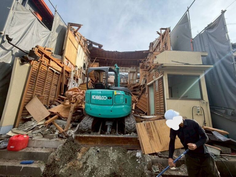 【糟屋郡志免町】時を重ねた木造住宅を、丁寧に解体してまいります🏠