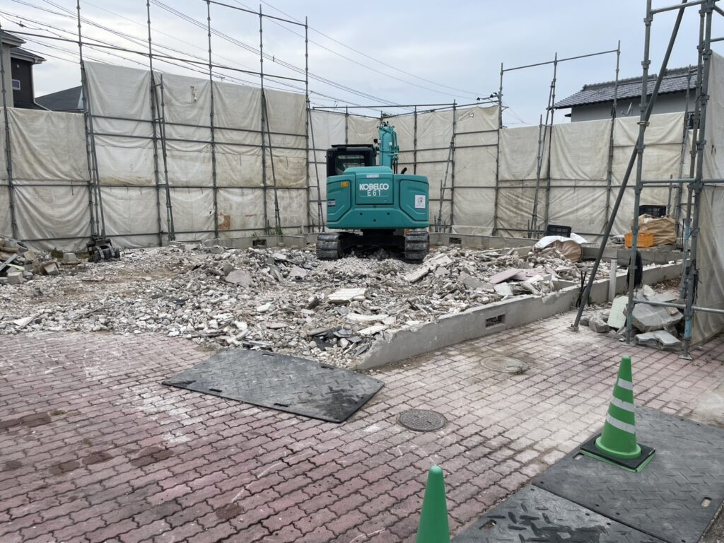 【福岡市城南区】堤の現場、建物が姿を消しました｜ここからは“分ける”仕事です🚜