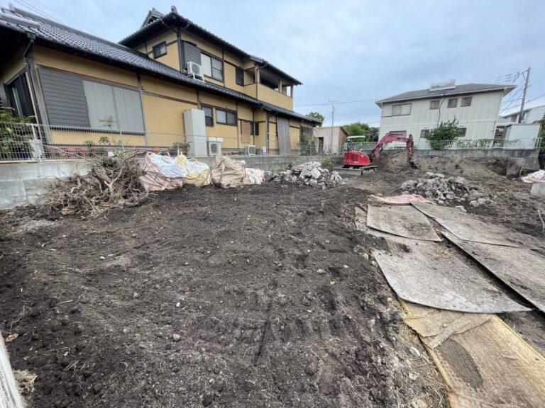 【那珂川市】松木の母屋と離れが、姿を消しました｜更地になってからの「土」の話🌱