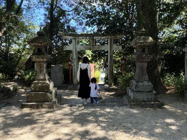 飯盛神社にてご参拝